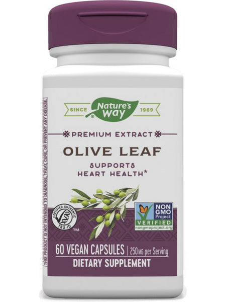 Nature's Way, Olive Leaf 12%, 60 vegan capsules