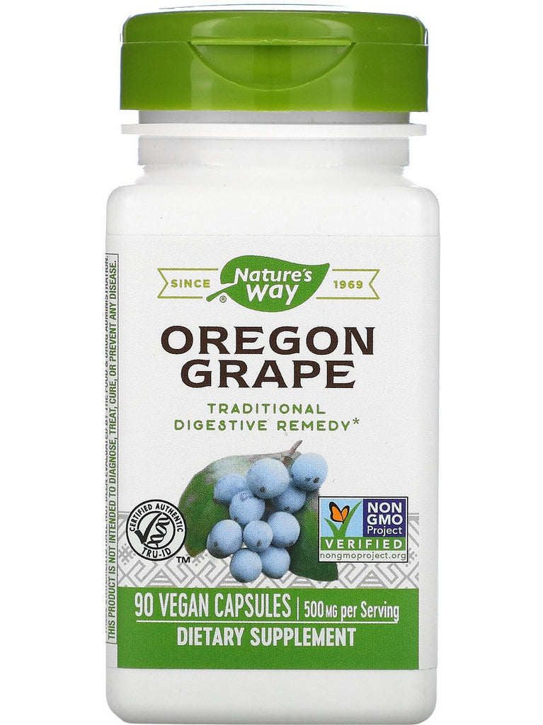 Nature's Way, Oregon Grape Root, 90 vegan capsules
