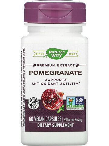 Nature's Way, Pomegranate, 60 vegan capsules