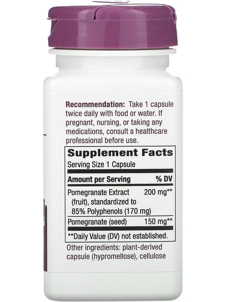 Nature's Way, Pomegranate, 60 vegan capsules
