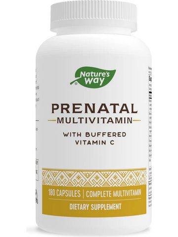 Nature's Way, Prenatal Multi-Vitamin and Multi-Mineral, 180 capsules
