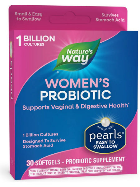 Nature's Way, Probiotic Pearls™ Women's, 30 softgels