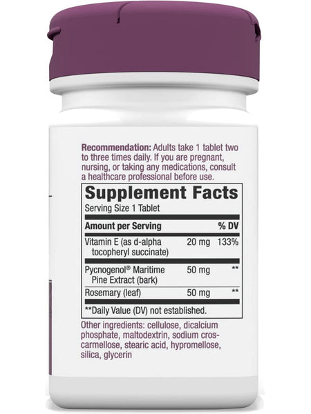 Nature's Way, Pycnogenol®, 30 vegan tablets