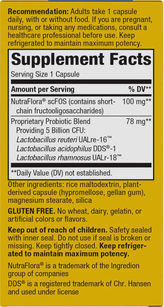 Nature's Way, Primadophilus® Reuteri, 30 capsules