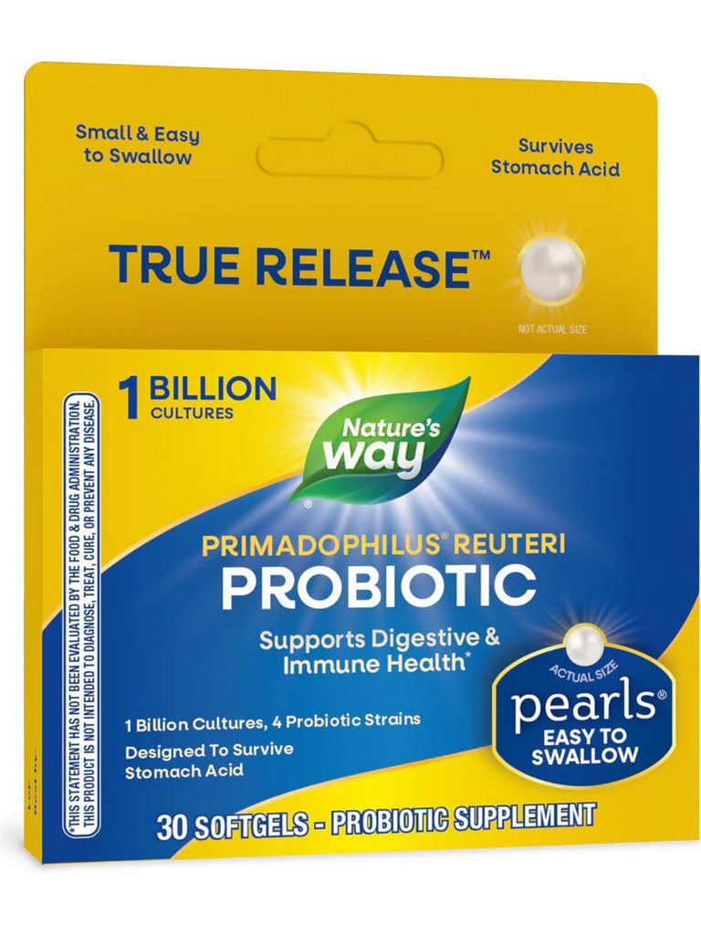 Nature's Way, Primadophilus® Reuteri Pearls, 30 softgels