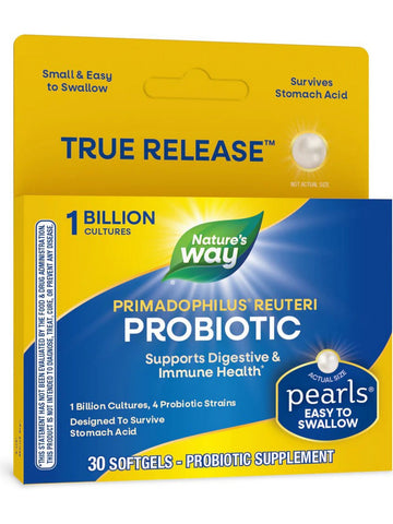 Nature's Way, Primadophilus® Reuteri Pearls, 30 softgels