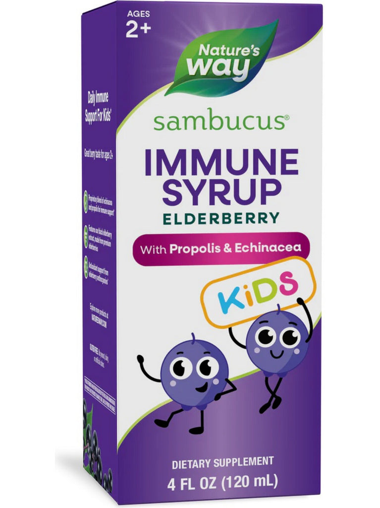 Nature's Way, Sambucus Immune Syrup for Kids, 4 fl oz