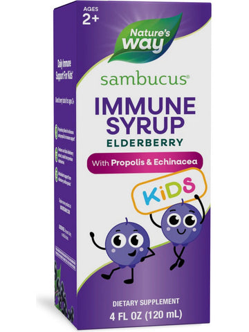 Nature's Way, Sambucus Immune Syrup for Kids, 4 fl oz