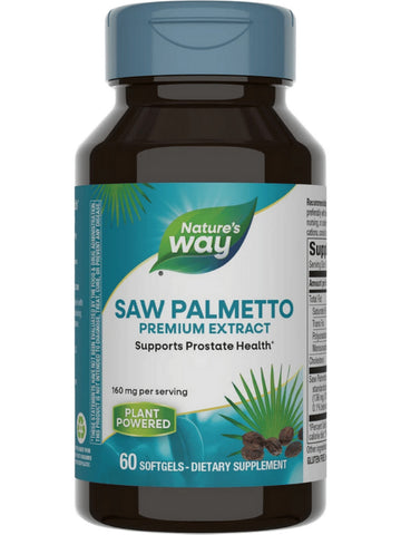 Nature's Way, Saw Palmetto, 60 softgels