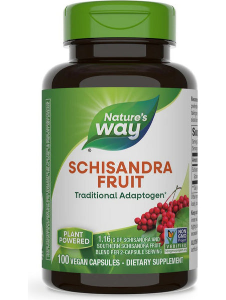 Nature's Way, Schisandra Fruit, 100 vegan capsules