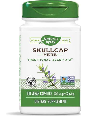 Nature's Way, Skullcap Herb, 100 vegan capsules
