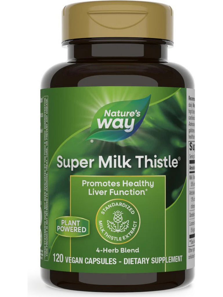 Nature's Way, Super Milk Thistle®, 120 vegan capsules