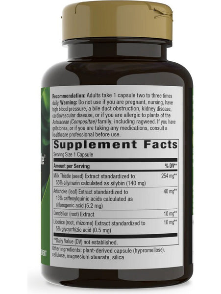 Nature's Way, Super Milk Thistle®, 120 vegan capsules
