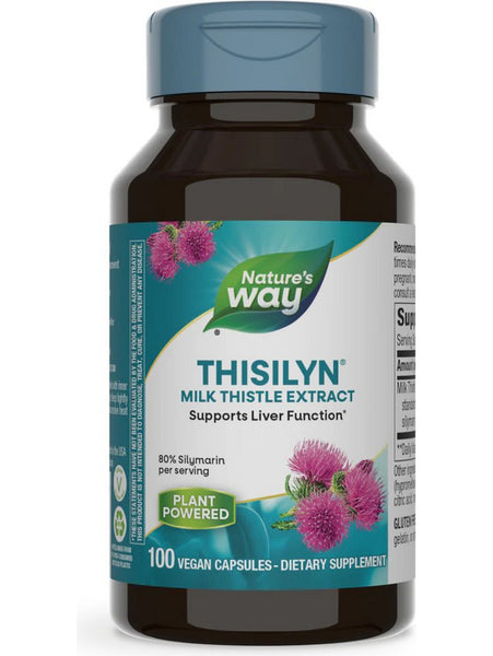 Nature's Way, Thisilyn® Standardized Milk Thistle Extract, 100 vegan capsules