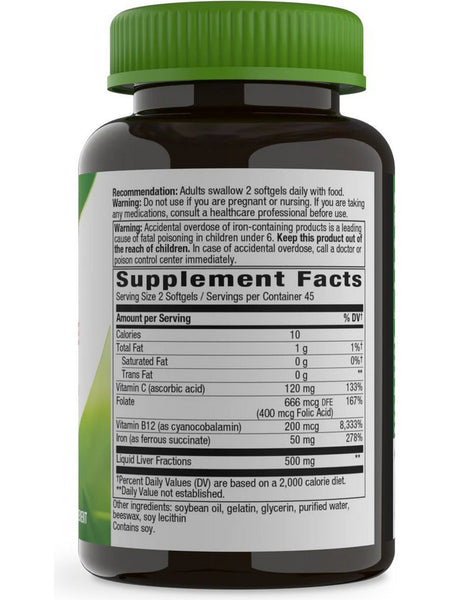 Nature's Way, Ultimate Iron®, 90 softgels