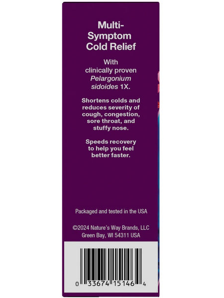 Nature's Way, Umcka Cold Relief Hot Drink, Lemon, 10 Packets
