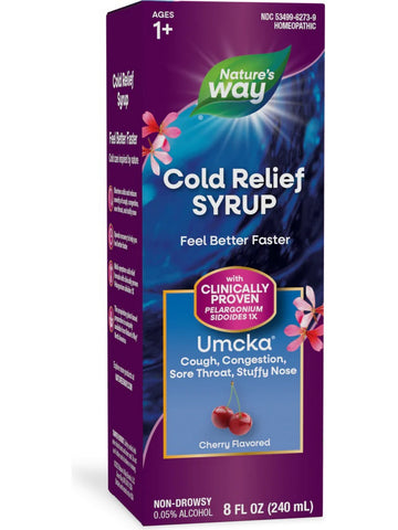 Nature's Way, Umcka® ColdCare Cherry Syrup, 8 fl oz