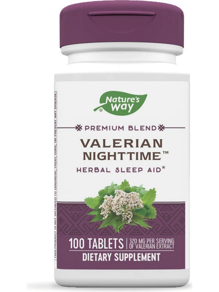 Nature's Way, Valerian Nighttime™, 100 tablets