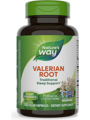 Nature's Way, Valerian Root, 100 vegan capsules