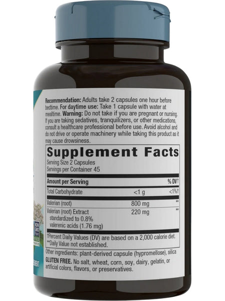 Nature's Way, Valerian, 90 vegan capsules