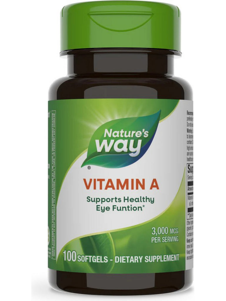 Nature's Way, Vitamin A, 100 softgels