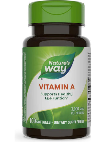 Nature's Way, Vitamin A, 100 softgels