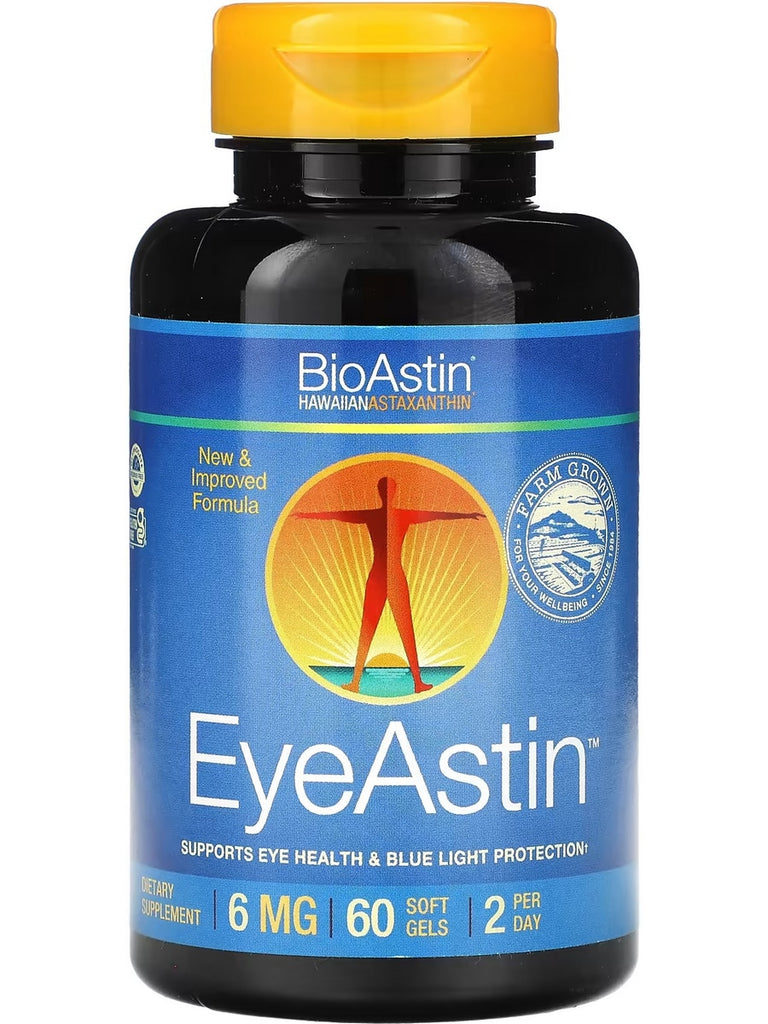 Nutrex Hawaii, EyeAstin, 6 mg, 60 Soft Gels