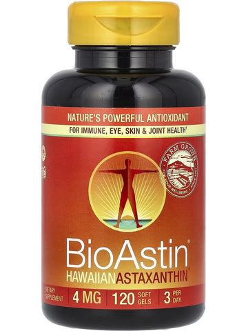 Nutrex Hawaii, BioAstin Hawaiian Astaxanthin, 4 mg, 120 Soft Gels