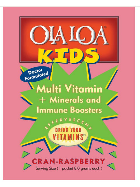 Ola Loa, Kids Multi Drink, Cran-Raspberry, 30 Packets
