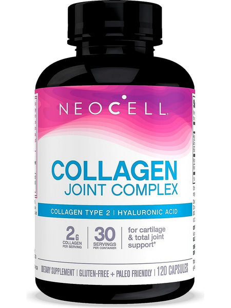 NeoCell, Collagen Joint Complex with Collagen Type 2 and Hyaluronic Acid, 120 Capsules