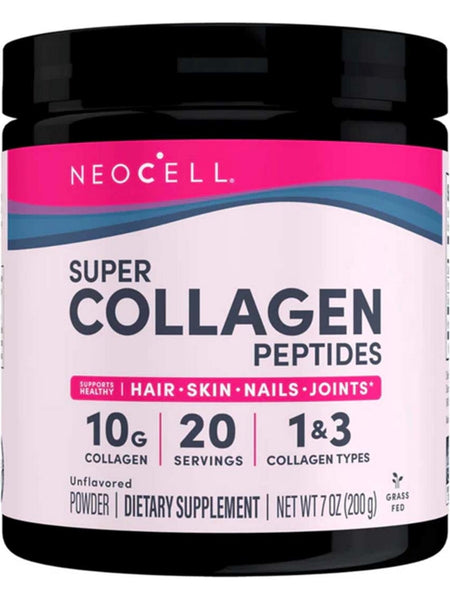 NeoCell, Super Collagen Peptides Powder, Unflavored, 7 oz
