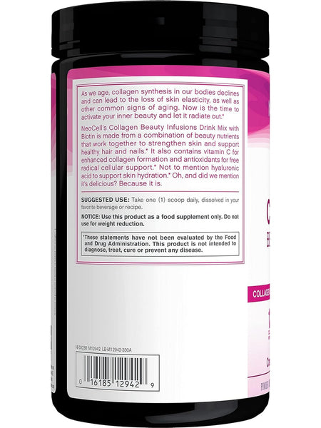 NeoCell, Collagen Beauty Infusion with Biotin, Cranberry Flavor, 11.6 oz