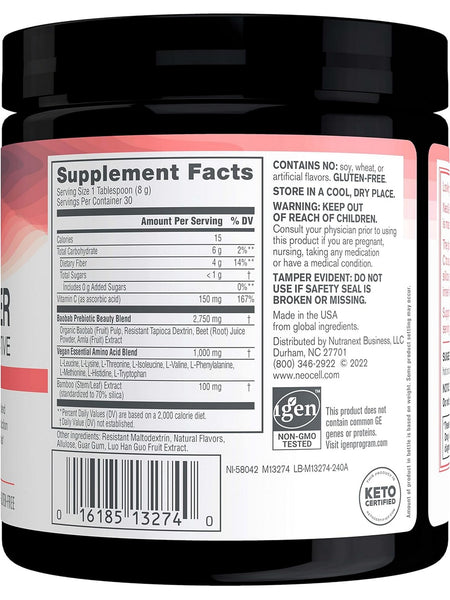 NeoCell, Vegan Beauty Builder, Hibiscus Flavored, 8.5 oz