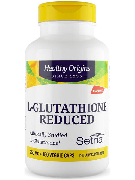 Healthy Origins, L-Glutathione Reduced, 250 mg, 150 Veggie Caps