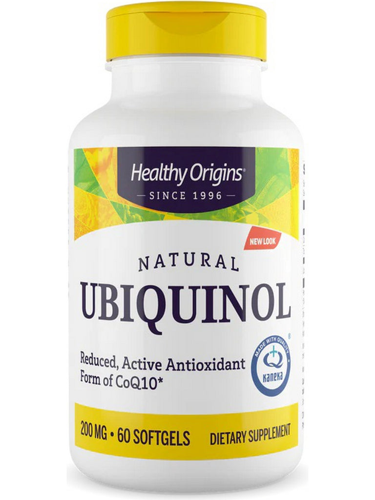 Healthy Origins, Natural Ubiquinol, 200 mg, 60 Softgels
