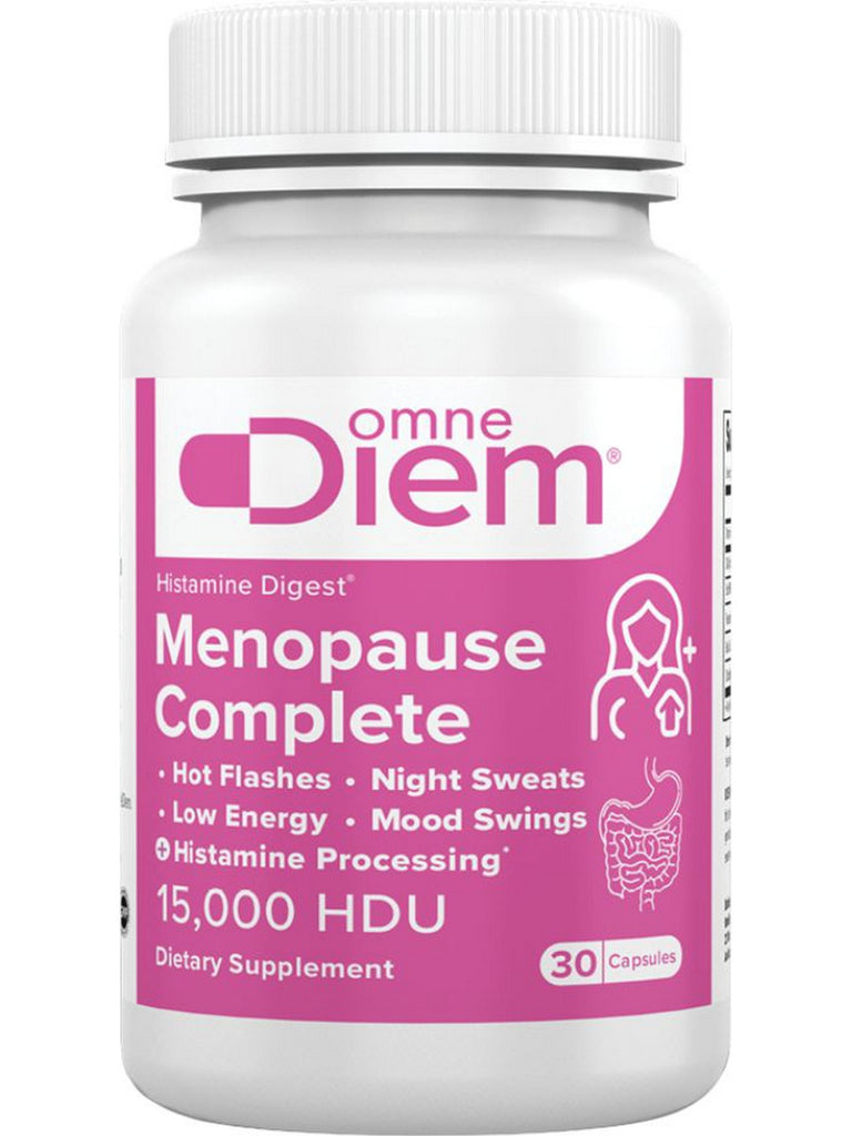 OmneDiem, Menopause Complete, 15,000 HDU, 30 Capsules