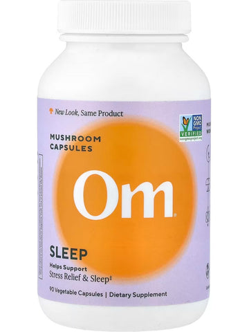 Om Mushroom Superfood, Sleep Mushroom Capsules, 90 Vegetable Capsules