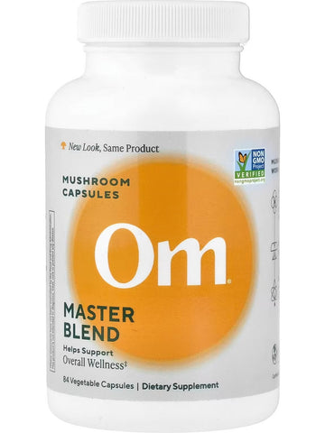 Om Mushroom Superfood, Master Blend, 84 Vegetable Capsules