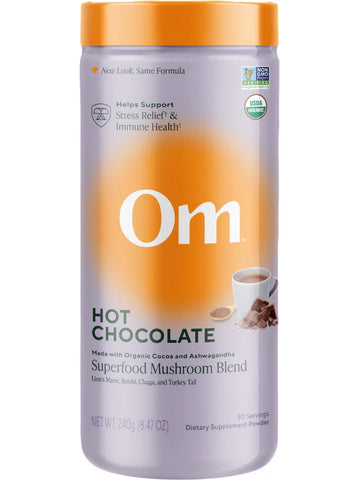 Om Mushroom Superfood, Mushroom Hot Chocolate Blend, 8.47 oz