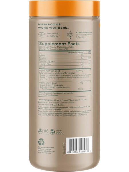Om Mushroom Superfood, Mushroom Blend, Coffee, 6.13 oz