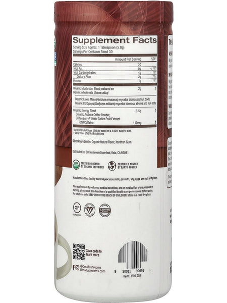 Om Mushroom Superfood, Mushroom Blend, Coffee, 6.13 oz