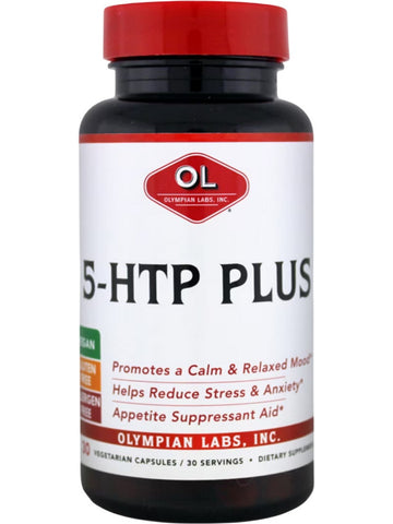 Olympian Labs, 5 HTP Plus, 30 Vegetarian Capsules
