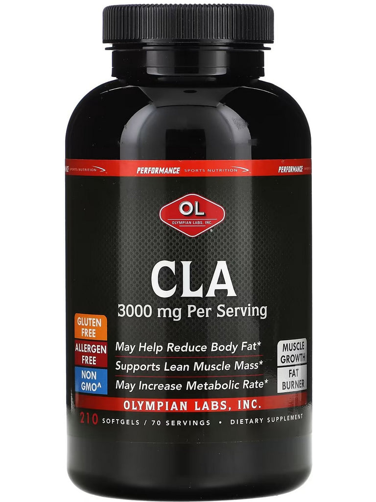 Olympian Labs, CLA, 3000 mg, 210 Softgels
