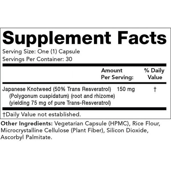 Olympian Labs, Clinical Resveratrol, 150 mg, 30 Vegetarian Capsules