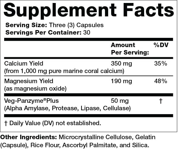 Olympian Labs, Coral Calcium, 90 Capsules