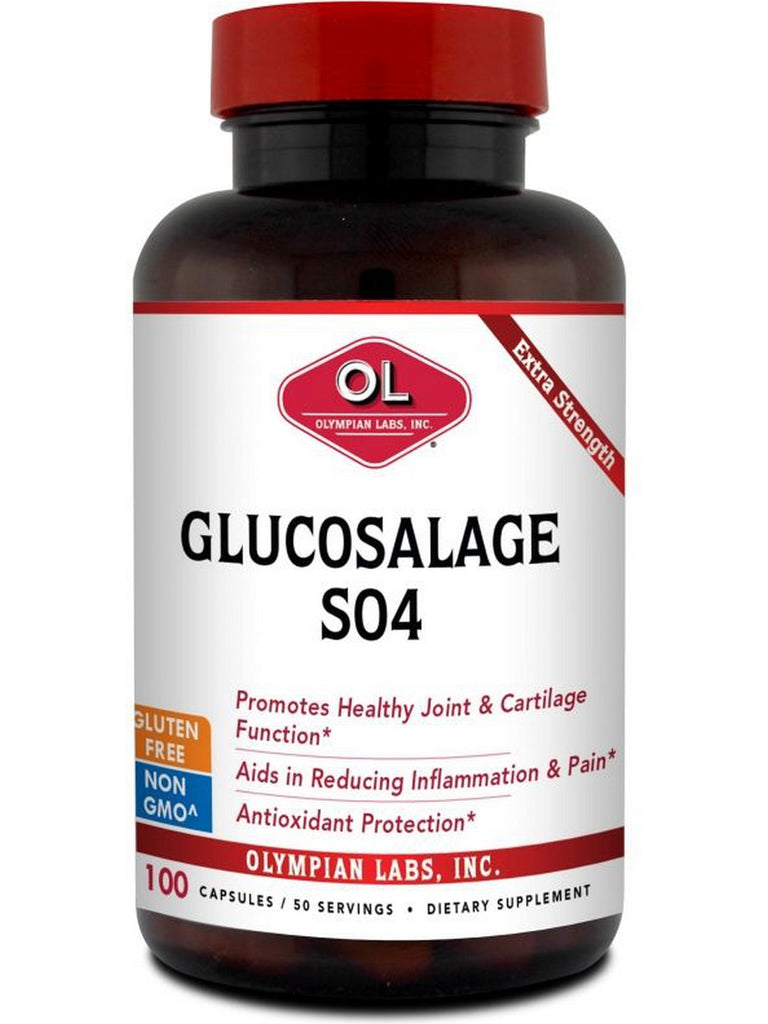 Olympian Labs, Glucosalage S04 Extra Strength, 100 Capsules