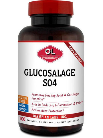 Olympian Labs, Glucosalage S04 Extra Strength, 100 Capsules