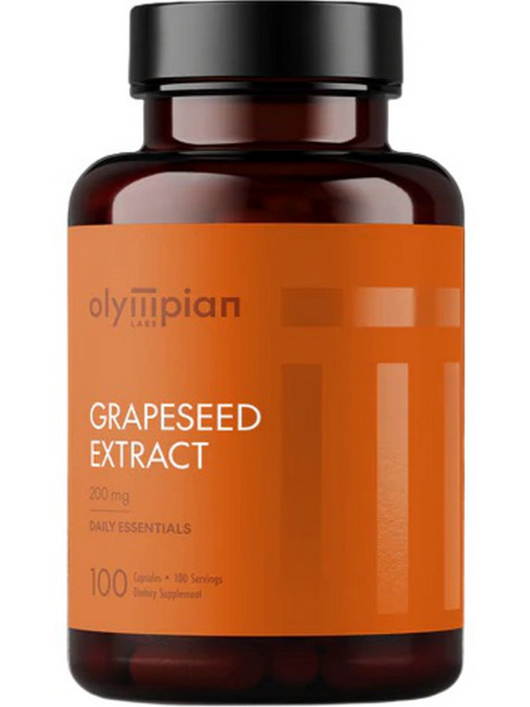 Olympian Labs, Grape Seed Extract, 200 mg, 100 Capsules