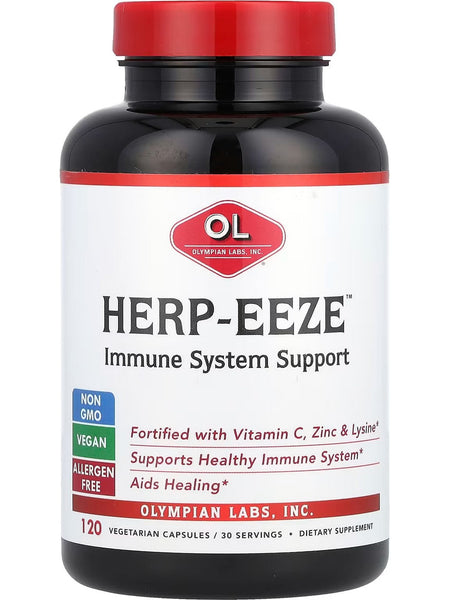 Olympian Labs, Herp-Eeze, 120 Vegetarian Capsules