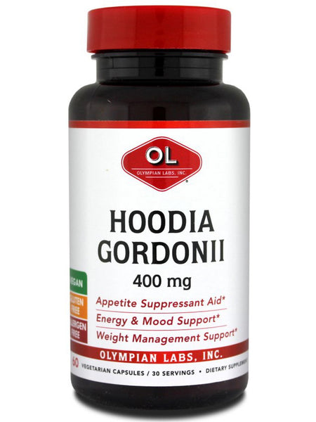 Olympian Labs, Hoodia Gordonii, 400 mg, 60 Vegetarian Capsules